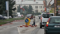 Novoměstská Masarykova ulice je nebezpečná zejména pro chodce, vyřešit by to měly kruhové objezdy
